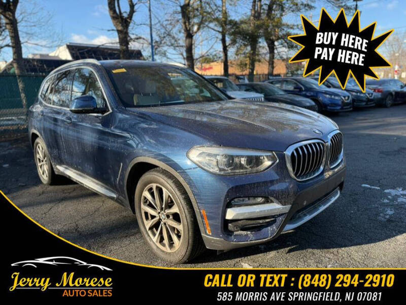 2018 BMW X3 for sale at Jerry Morese Auto Sales LLC in Springfield NJ