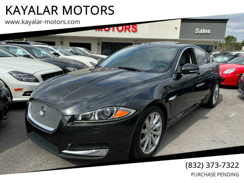 2012 Jaguar XF for sale at KAYALAR MOTORS in Houston TX