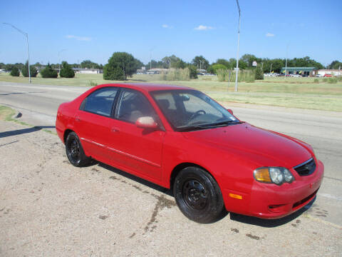 2002 Kia Spectra for sale at BUZZZ MOTORS in Moore OK
