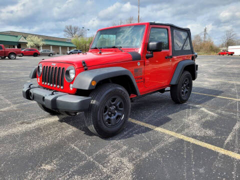 2014 Jeep Wrangler for sale at Midwest Park & Sell in Bedford IN