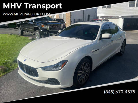 2015 Maserati Ghibli for sale at MHV Transport in Newburgh NY