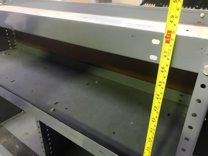 2013 LADDER RACK/SHELVING ADRIAN