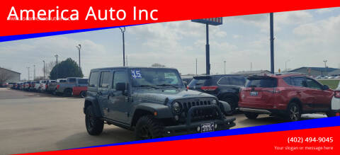 2015 Jeep Wrangler Unlimited for sale at America Auto Inc in South Sioux City NE