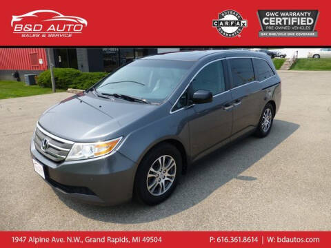 2013 Honda Odyssey for sale at B&D Auto Sales Inc in Grand Rapids MI