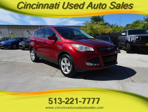 2016 Ford Escape for sale at Cincinnati Used Auto Sales in Cincinnati OH