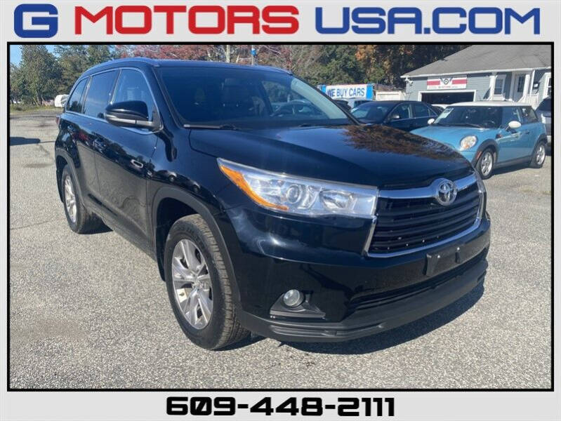2015 Toyota Highlander for sale at G Motors in Monroe NJ