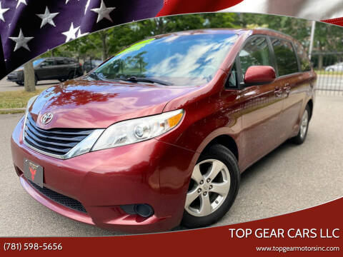 2013 Toyota Sienna for sale at Top Gear Cars LLC in Lynn MA