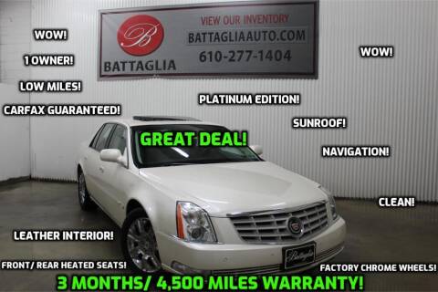 2009 Cadillac DTS for sale at Battaglia Auto Sales in Plymouth Meeting PA