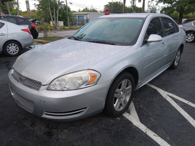 2012 Chevrolet Impala for sale at Blue Lagoon Auto Sales in Plantation FL