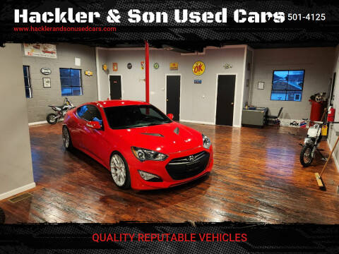 2016 Hyundai Genesis Coupe for sale at Hackler & Son Used Cars in Red Lion PA