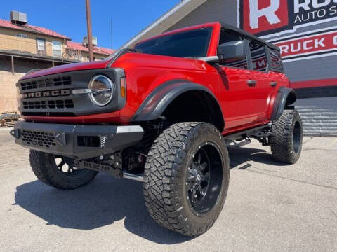 2022 Ford Bronco for sale at Red Rock Auto Sales in Saint George UT