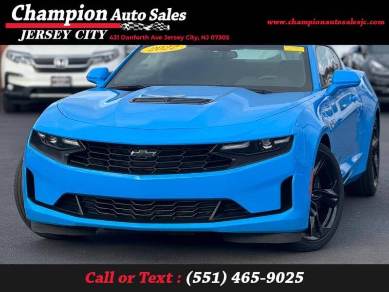 2022 Chevrolet Camaro for sale at CHAMPION AUTO SALES OF JERSEY CITY in Jersey City NJ