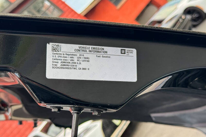 2018 Chevrolet Corvette Z06