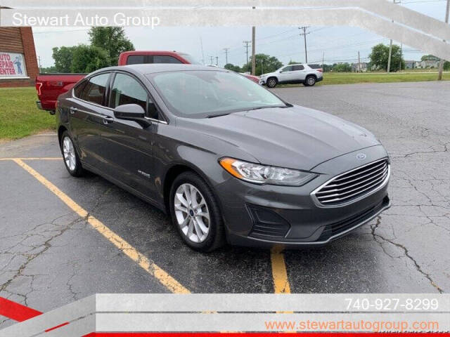 2019 Ford Fusion Hybrid for sale at Stewart Auto Group in Pataskala, OH