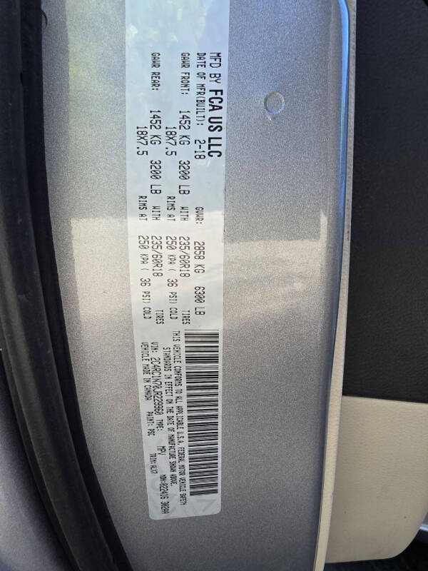 2018 Chrysler Pacifica Hybrid Limited