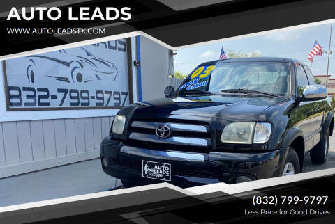 2003 Toyota Tundra for sale at AUTO LEADS in Pasadena TX