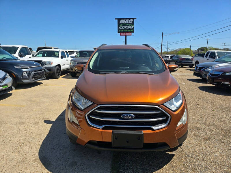 2018 Ford EcoSport SE