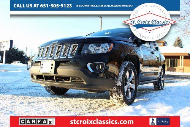 2016 Jeep Compass for sale at St. Croix Classics in Lakeland MN