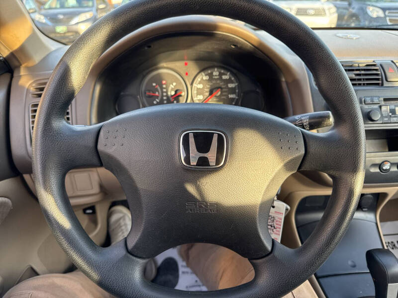 2004 Honda Civic Value Package