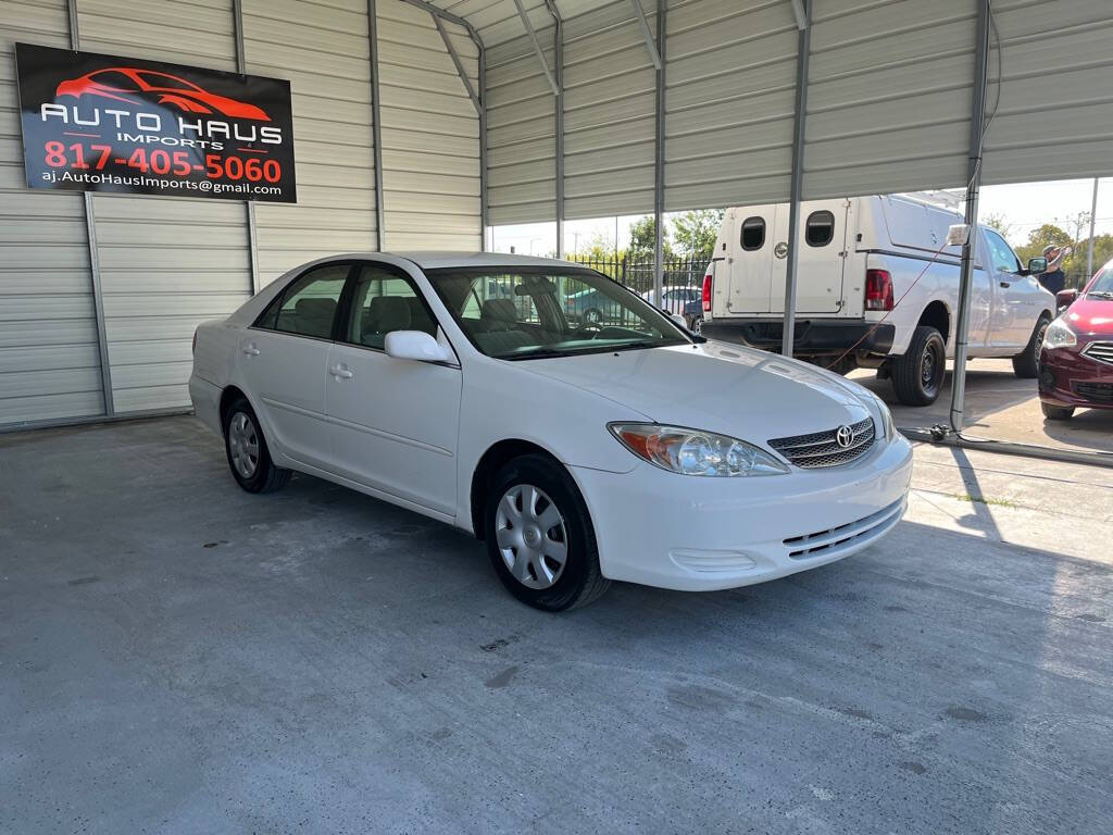 2003 Toyota Camry for sale at Auto Haus Imports in Grand Prairie, TX