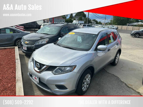 2016 Nissan Rogue for sale at A&A Auto Sales in Fairhaven MA