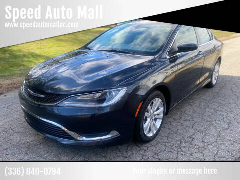 2017 Chrysler 200 for sale at Speed Auto Mall in Greensboro NC