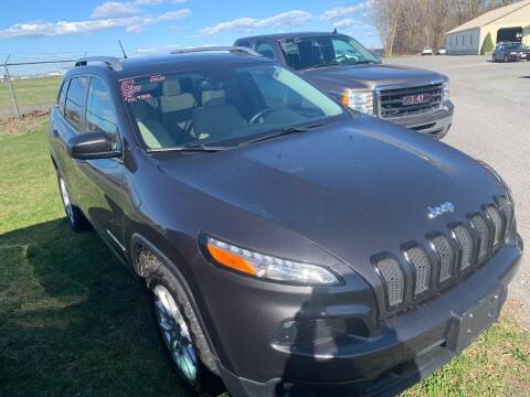 2015 Jeep Cherokee for sale at RJD Enterprize Auto Sales in Scotia NY