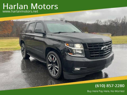 2018 Chevrolet Tahoe for sale at Harlan Motors in Parkesburg PA