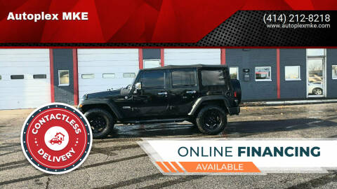 2012 Jeep Wrangler Unlimited for sale at Autoplexmkewi in Milwaukee WI