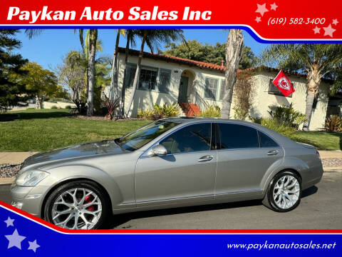 2007 Mercedes-Benz S-Class for sale at Paykan Auto Sales Inc in San Diego CA