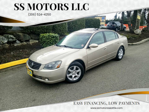2006 Nissan Altima for sale at SS MOTORS LLC in Edmonds WA