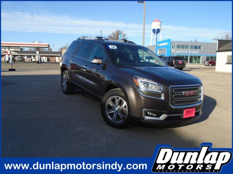 2013 GMC Acadia for sale at DUNLAP MOTORS INC in Independence IA