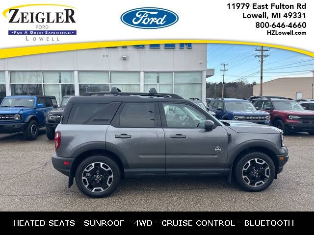 2022 Ford Bronco Sport for sale at Zeigler Ford of Plainwell in Plainwell MI