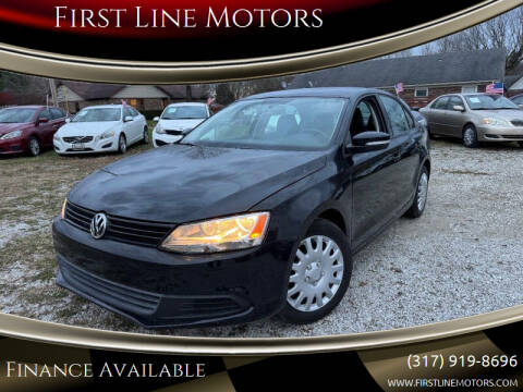 2012 Volkswagen Jetta for sale at First Line Motors in Jamestown IN