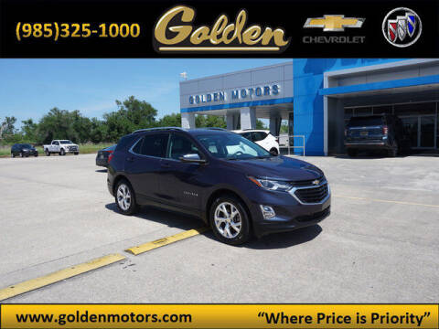 2018 Chevrolet Equinox for sale at GOLDEN MOTORS in Cut Off LA