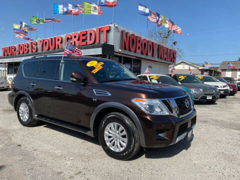 2017 Nissan Armada for sale at Giant Auto Mart in Houston TX