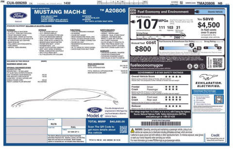 2026 Ford Mustang Mach-E Select