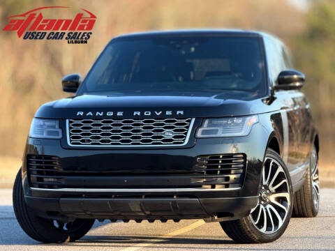 2018 Land Rover Range Rover for sale at Atlanta Used Car Sales in Lilburn GA