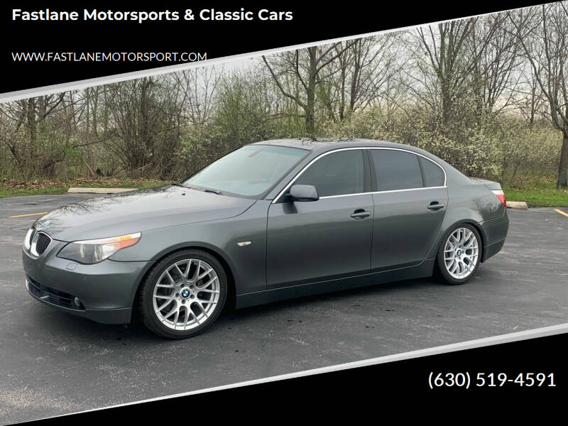 2006 BMW 5 Series for sale at Fastlane Motorsports & Classic Cars in Addison IL
