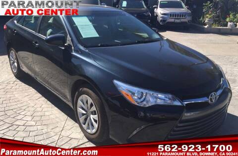 2015 Toyota Camry for sale at PARAMOUNT AUTO CENTER in Downey CA