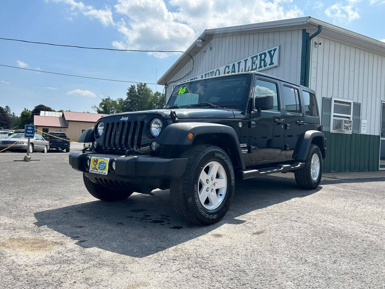 2016 Jeep Wrangler Unlimited for sale at Upstate Auto Gallery in Westmoreland, NY