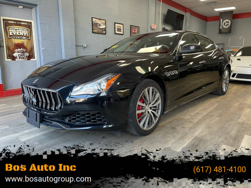 2017 Maserati Quattroporte for sale at Bos Auto Inc in Quincy MA