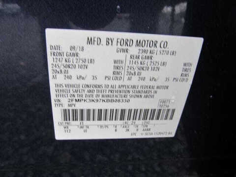 2019 Ford Edge Titanium