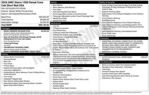 2026 GMC Sierra 1500