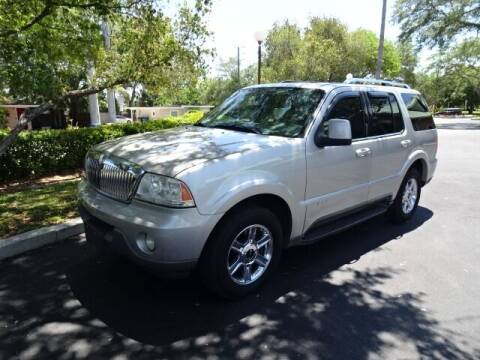 2004 Lincoln Aviator for sale at DONNY MILLS AUTO SALES in Largo FL