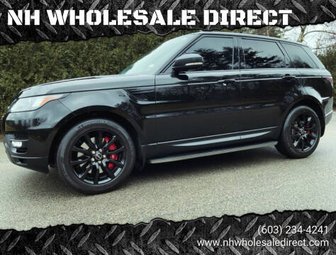 2015 Land Rover Range Rover Sport for sale at NH WHOLESALE DIRECT in Derry NH