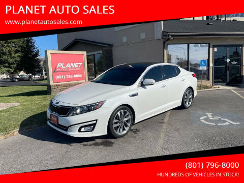 2014 Kia Optima for sale at PLANET AUTO SALES in Lindon UT