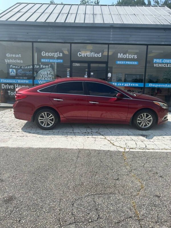 2015 Hyundai Sonata for sale at Georgia Certified Motors in Stockbridge GA