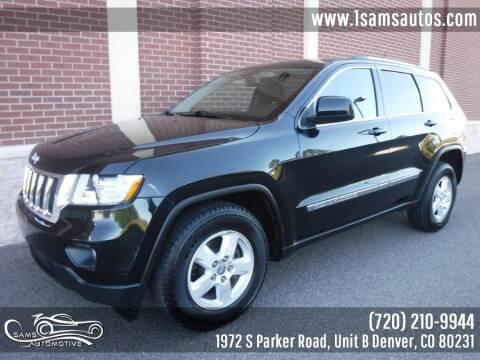 2012 Jeep Grand Cherokee for sale at SAM'S AUTOMOTIVE in Denver CO