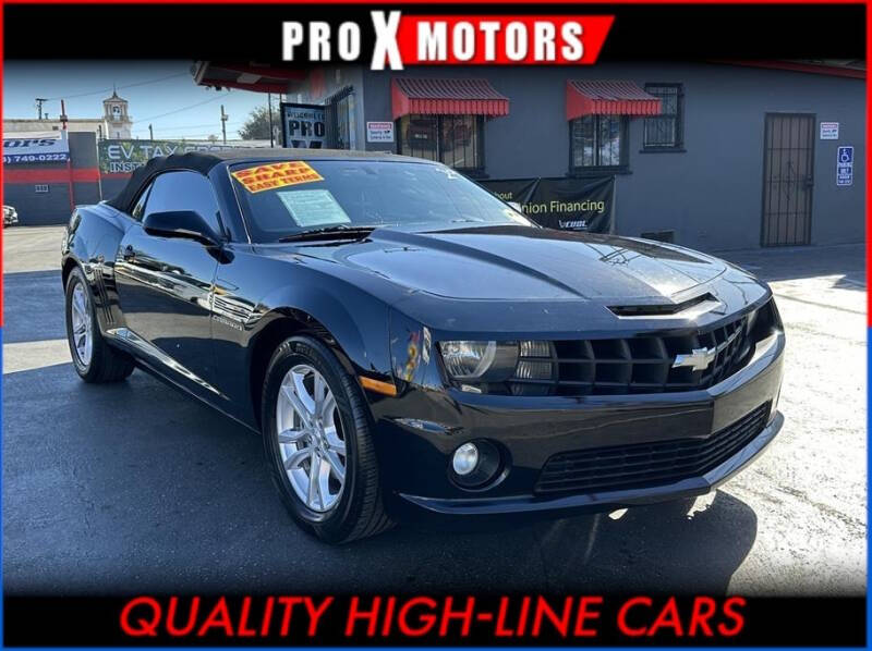 2013 Chevrolet Camaro for sale at Pro X Motors in South Gate CA